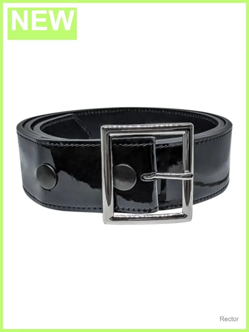 Unisex Adult Patent Leather Umpire Belt 1.75
